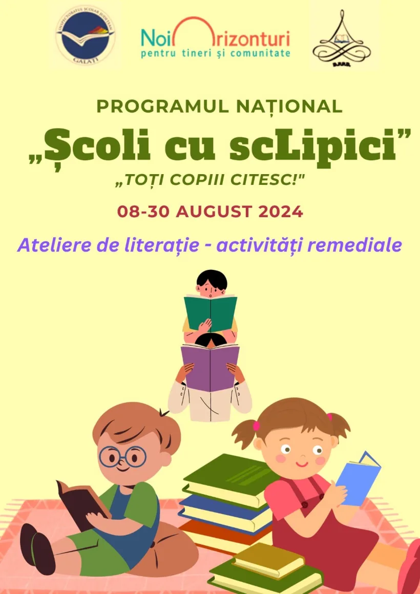 Programul „Școli cu scLipici”, pentru cadrele didactice din Galați