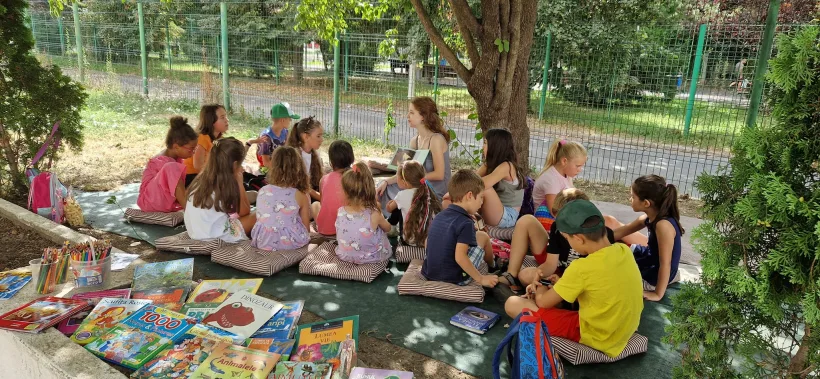 O experiență specială pentru copiii din cadrul clubului Bibliovacanța