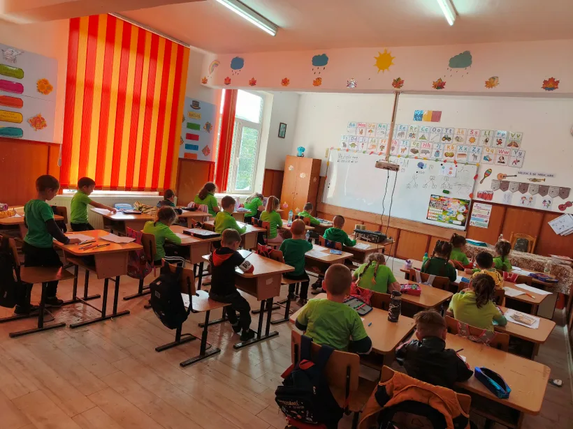 Activitate derulată de CJRAE Galați pentru cei mai mici elevi din Jorăști