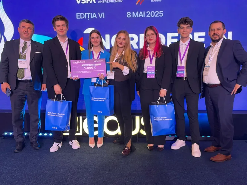 Patru elevi gălățeni de la „Costache Negri”, câștigătorii marelui premiu în cadrul Romanian Business Leaders
