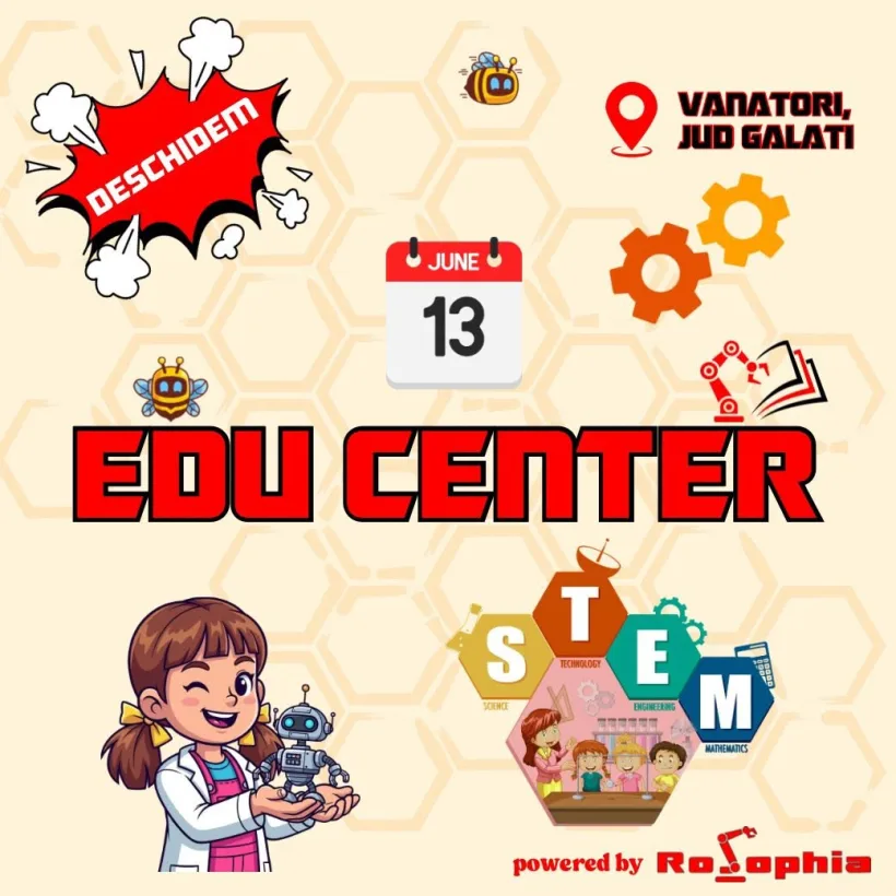 Centru educațional STEAM, inaugurat, pe 13 iunie, în comuna Vânători