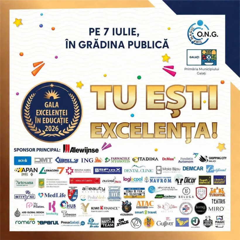 Canicula amână Gala Excelenței în Educație de la Galați, dar și a doua probă a bacalaureatului
